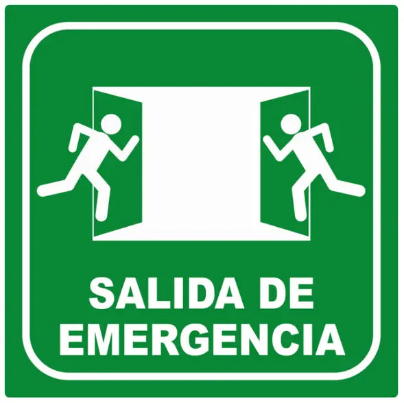 Señalamiento Salida de Emergencia | Estireno | Frankar