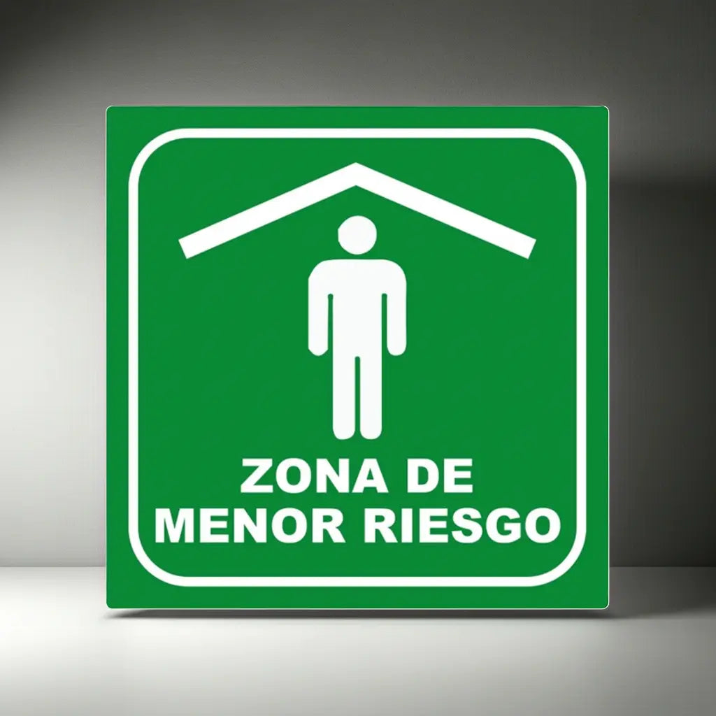 Señalamiento Zona de Menor Riesgo | Estireno | Frankar