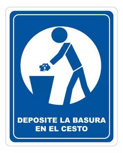 Deposite la Basura en el Cesto