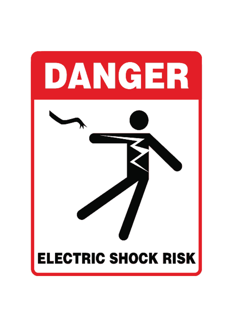 Danger Electric Shock Risk