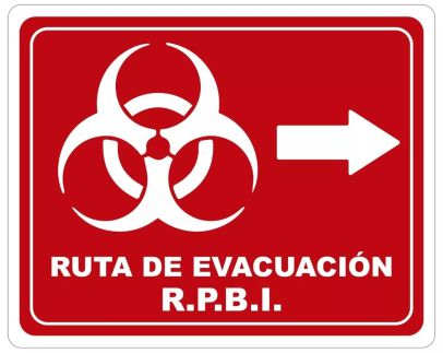 Ruta de evacuación R.P.B.I. Derecha