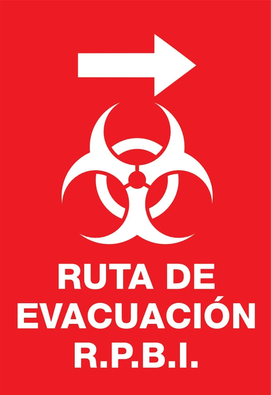 RUTA DE EVACUACION R.P.B.I - DERECHA