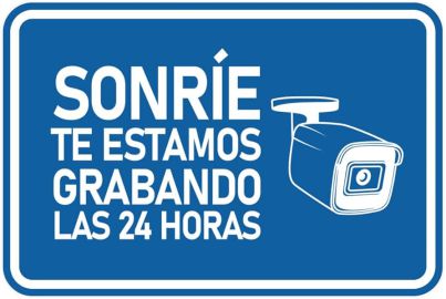 SONRIE TE ESTAMOS GRABANDO 24 HORAS