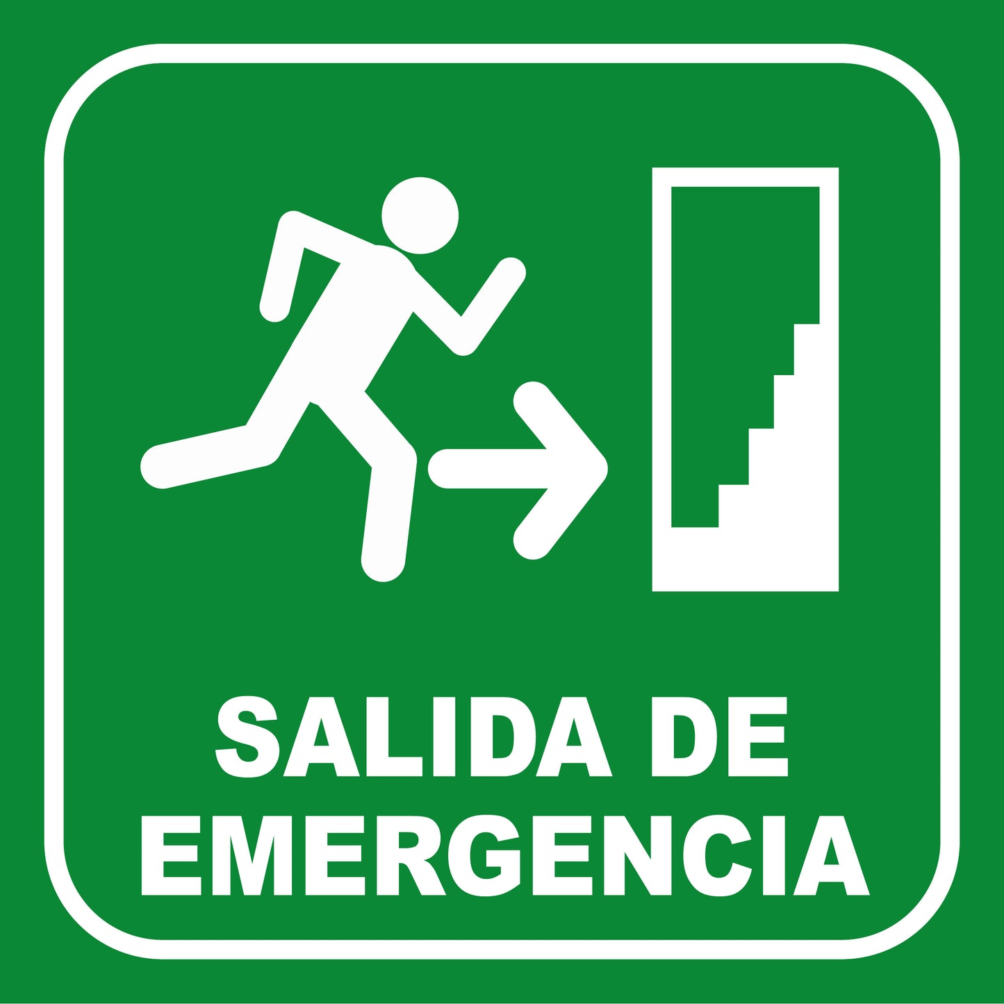 Salida de Emergencia Derecha Escaleras