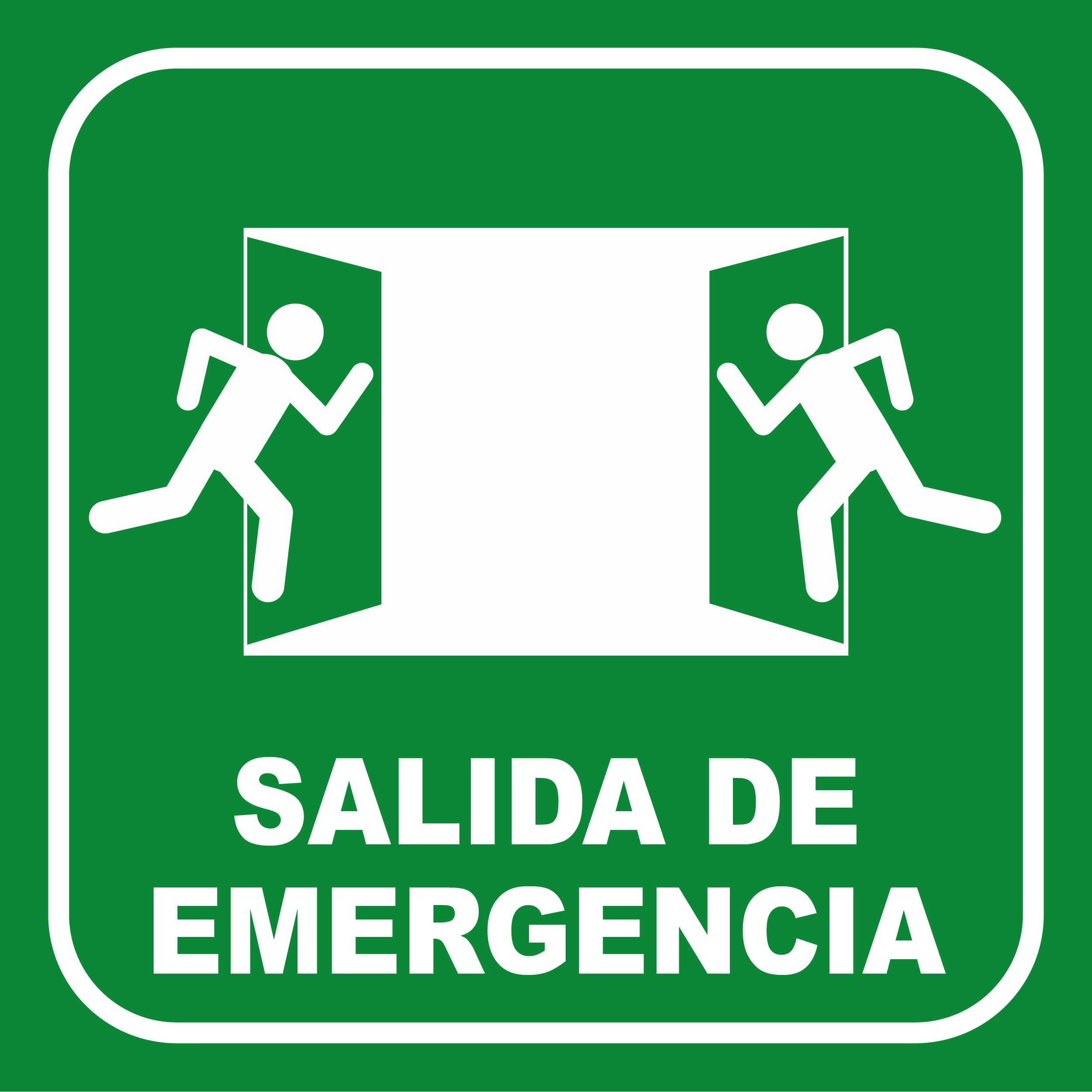 Señalética Salida de Emergencia – FRANKAR SEÑALAMIENTOS