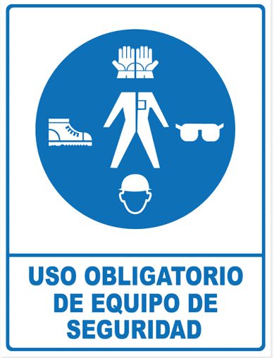 Uso Obligatorio de equipo de seguridad