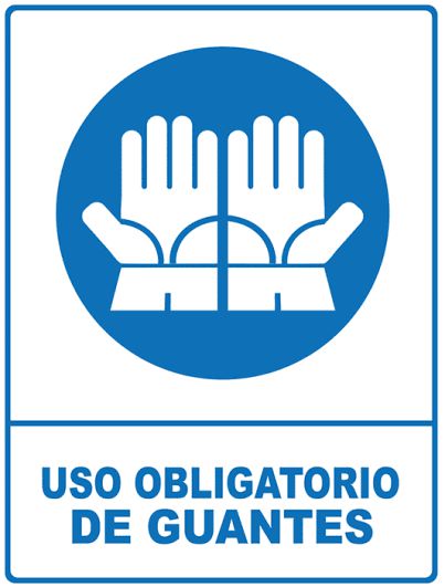 Uso Obligatorio de Guantes