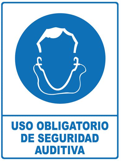 Uso Obligatorio de Seguridad Auditiva