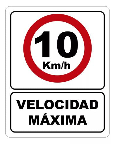 10 km hr máxima