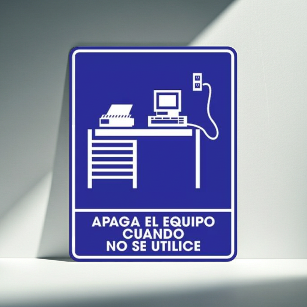 Apague el Equipo Cuando No Se Utilice