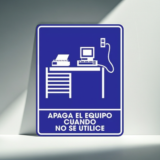 Apague el Equipo Cuando No Se Utilice