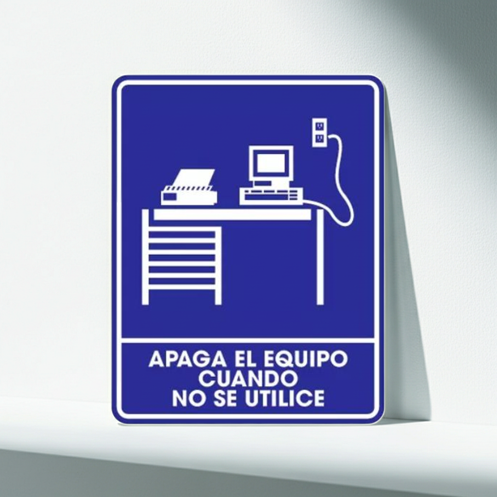 Apague el Equipo Cuando No Se Utilice
