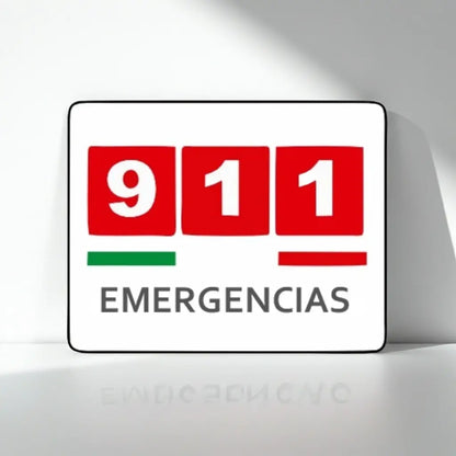 Señalamiento 911 Emergencias | Estireno | Frankar Señalamientos