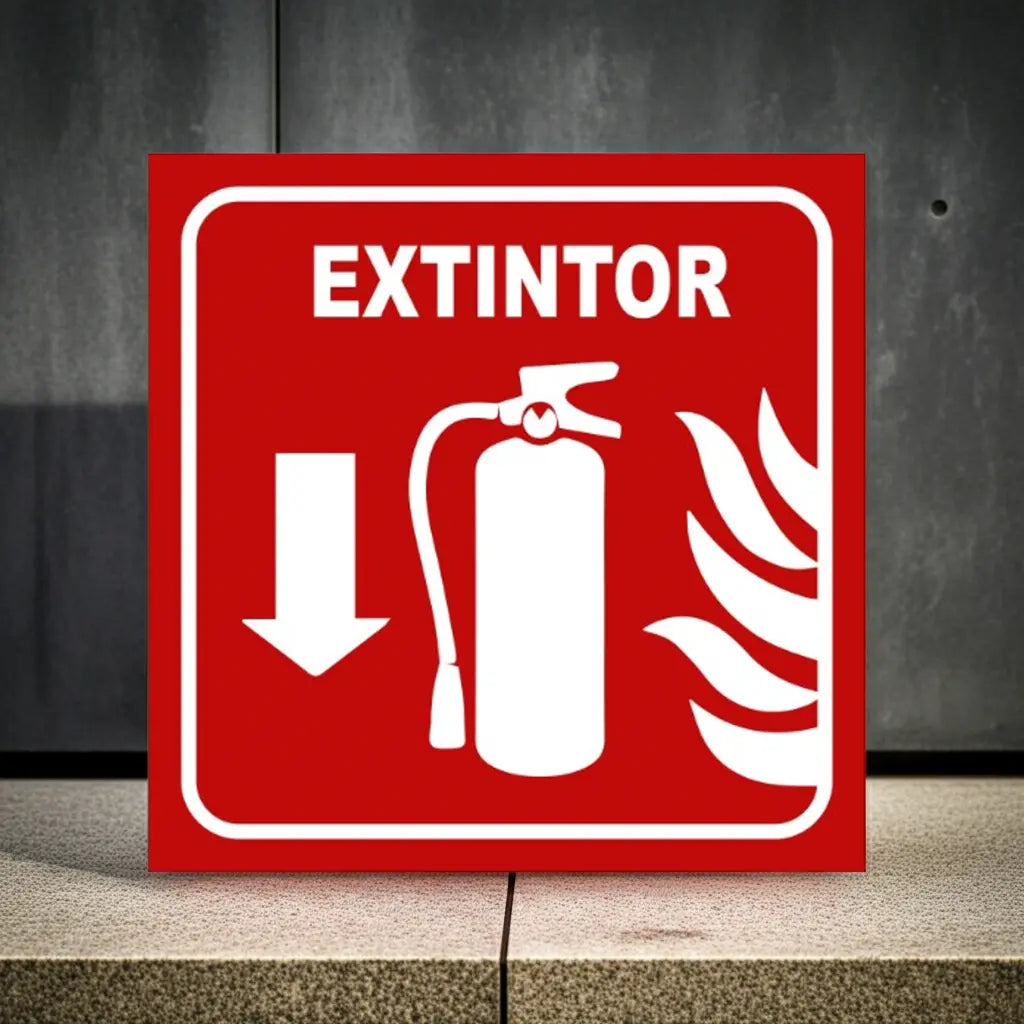 Señalamiento Extintor | Estireno | Frankar Señalamientos