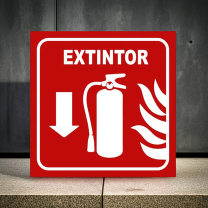 Señalamiento Extintor | Estireno | Frankar Señalamientos