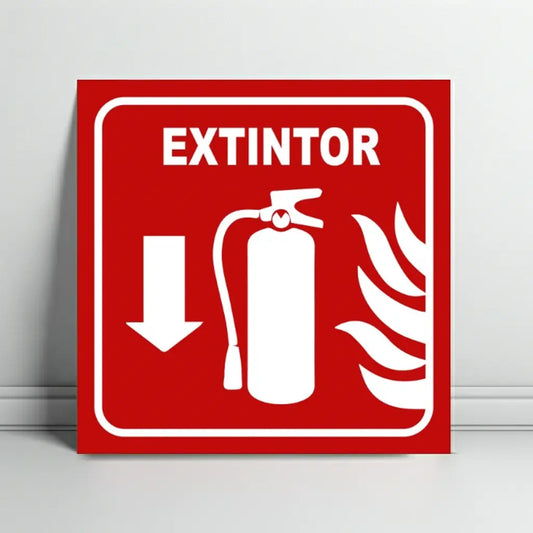 Señalamiento Extintor | Estireno | Frankar Señalamientos
