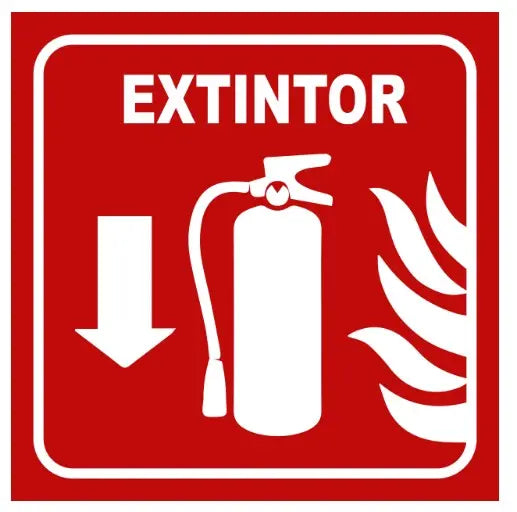 Señalamiento Extintor | Estireno | Frankar Señalamientos