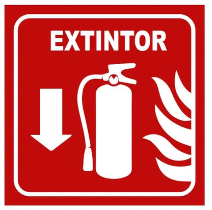 Señalamiento Extintor | Estireno | Frankar Señalamientos