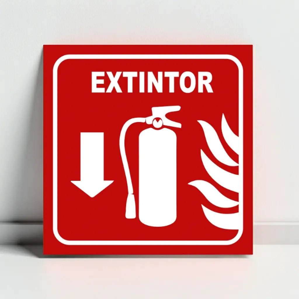 Señalamiento Extintor | Estireno | Frankar Señalamientos
