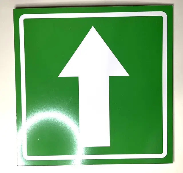 Señalamiento Flecha Direccional 20x20 | Estireno