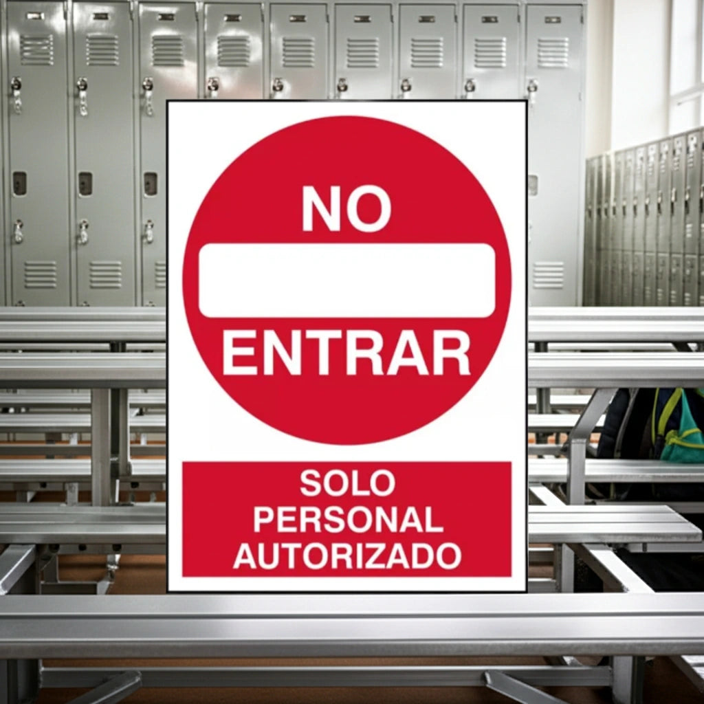 No Entrar Solo Personal Autorizado | Frankar