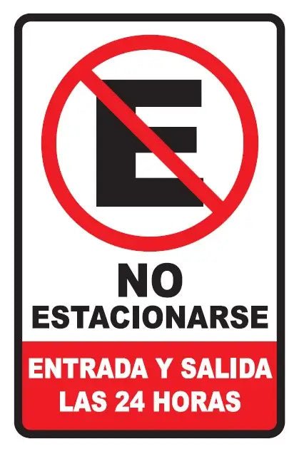 KIT 3 Piezas Prohibido estacionarse | Trovicel 3mm| ¿Se estacionan donde no deben?