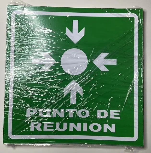 Señalamiento Punto de Reunión 20x20 | Estireno