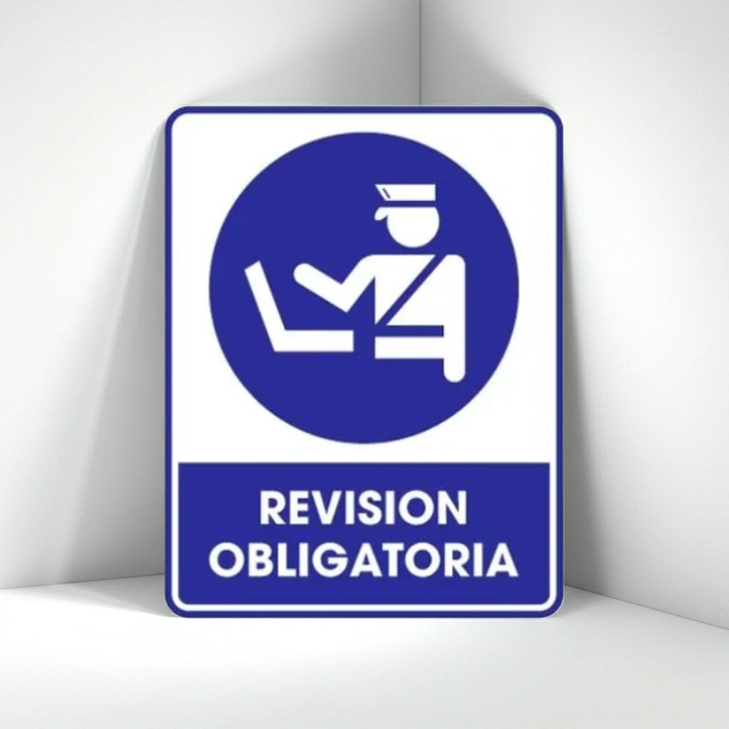 Señalamiento Revisión Obligatoria | Estireno | Frankar Señalamientos