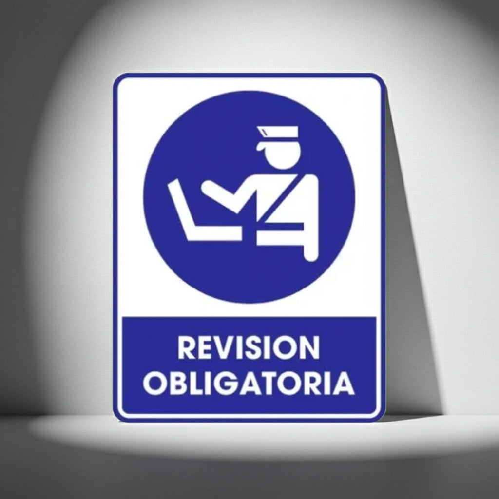 Señalamiento Revisión Obligatoria | Estireno | Frankar Señalamientos