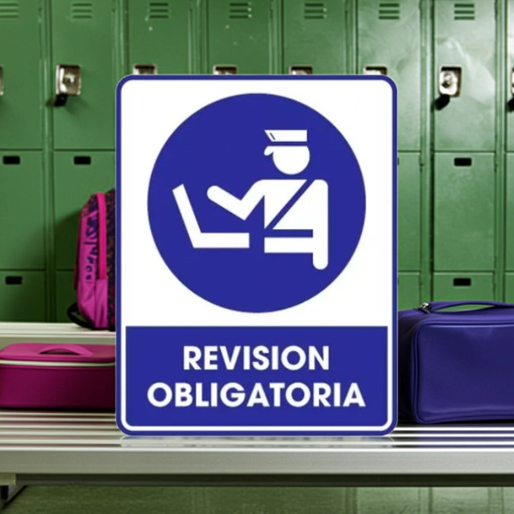 Señalamiento Revisión Obligatoria | Estireno | Frankar Señalamientos