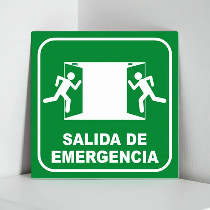 Señalamiento Salida de Emergencia | Estireno | Frankar