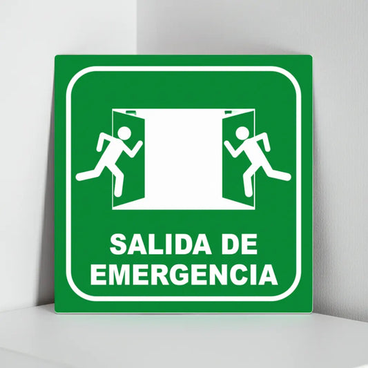 Señalamiento Salida de Emergencia | Estireno | Frankar