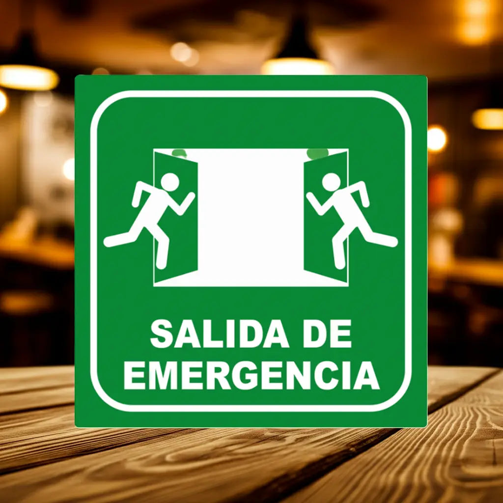 Señalamiento Salida de Emergencia | Estireno | Frankar