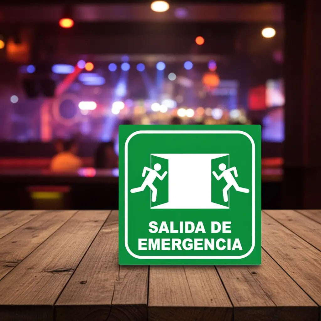 Señalamiento Salida de Emergencia | Estireno | Frankar