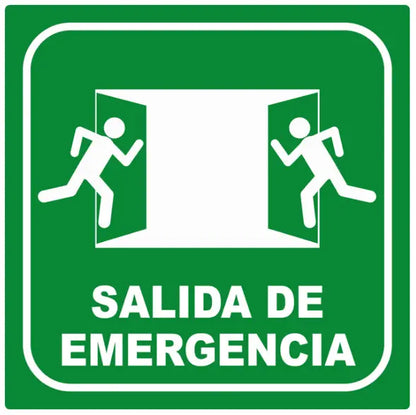 Señalamiento Salida de Emergencia | Estireno | Frankar