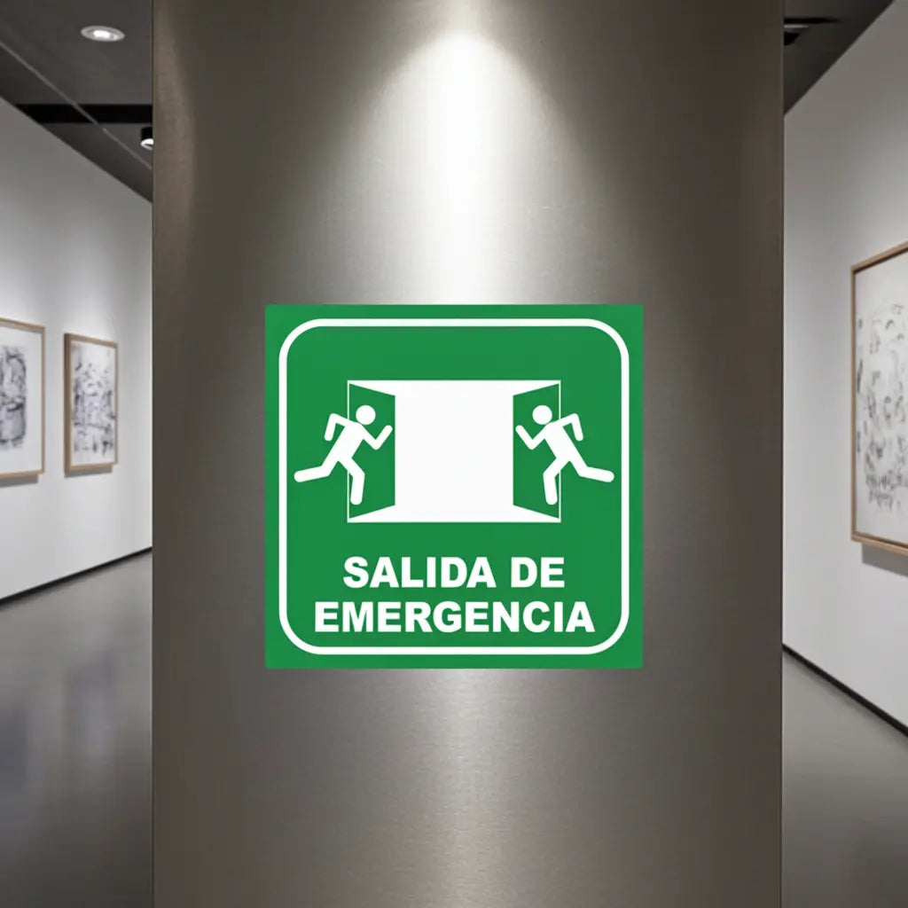 Señalamiento Salida de Emergencia | Estireno | Frankar