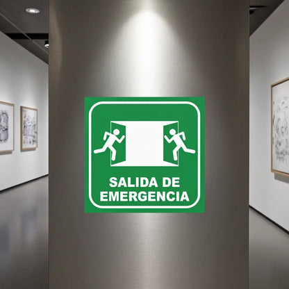 Señalamiento Salida de Emergencia | Estireno | Frankar