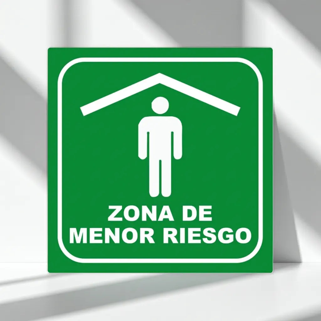 Señalamiento Zona de Menor Riesgo | Estireno | Frankar