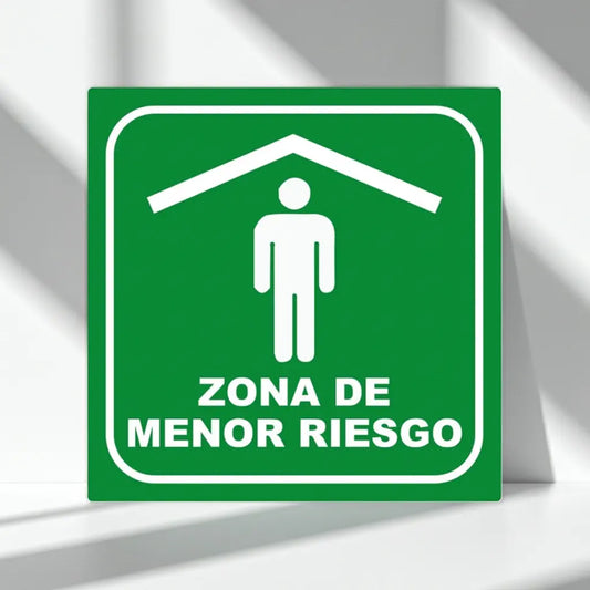 Señalamiento Zona de Menor Riesgo | Estireno | Frankar