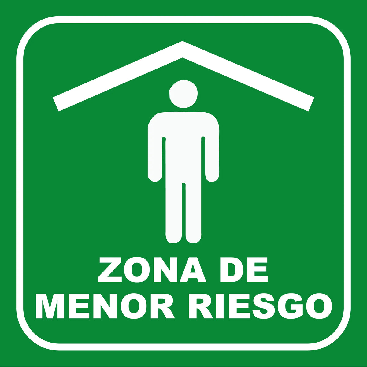 Señalamiento Zona de Menor Riesgo | Estireno | Frankar