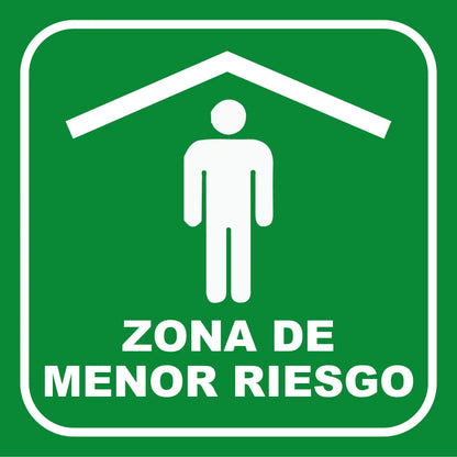 Señalamiento Zona de Menor Riesgo | Estireno | Frankar