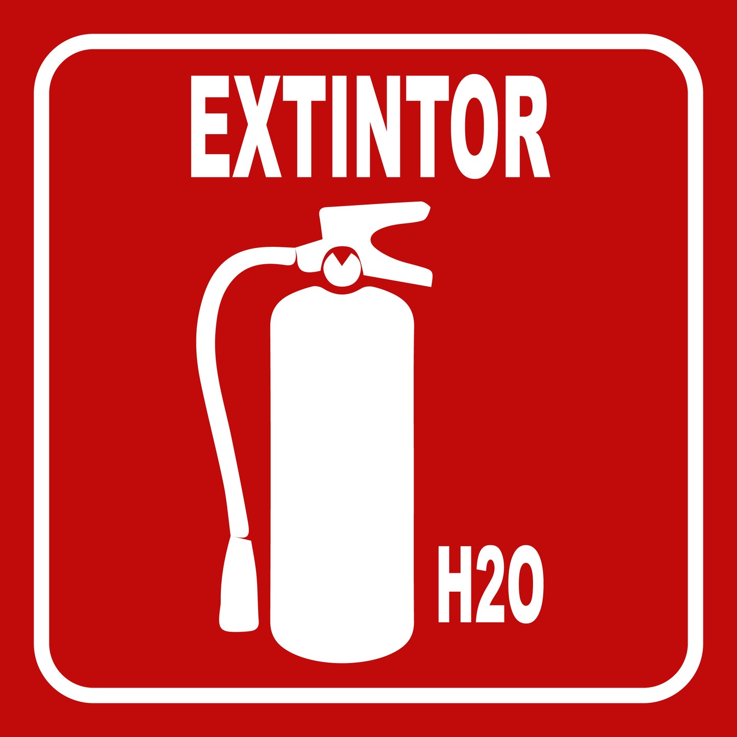 Extintor h2o