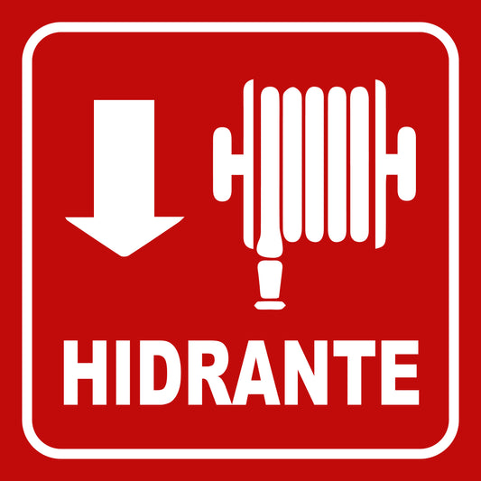 Señalética Hidrante