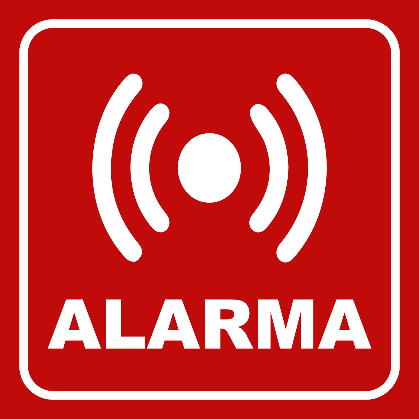 Señalética Alarma