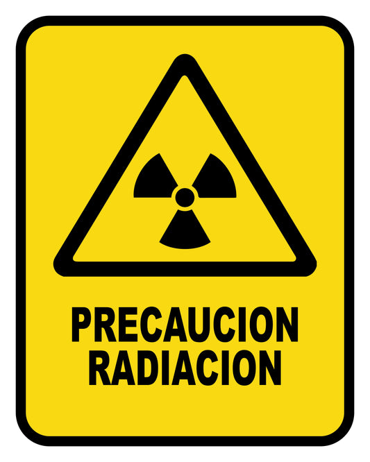 Precaución Radiación