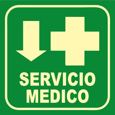 Servicio Medico Fotoluminiscente