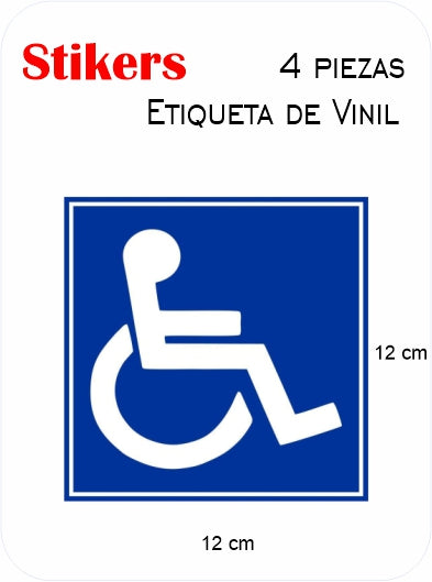 Sticker Discapacitados