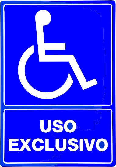 Uso exclusivo  Discapacitados